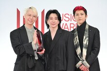 Mrs. GREEN APPLEは明日もレコーディング、MAJ最優秀アーティスト賞を2年連続受賞