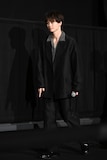 映画「祝山」舞台挨拶に登壇した草川拓弥（超特急）。