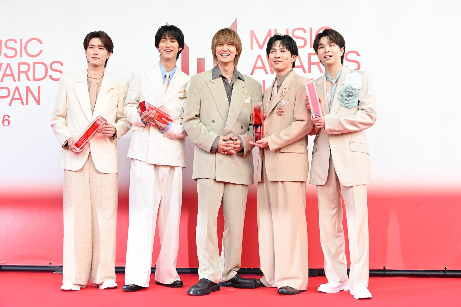 MUSIC AWARDS JAPAN】M!LKが最優秀ボーイズアイドルカルチャー