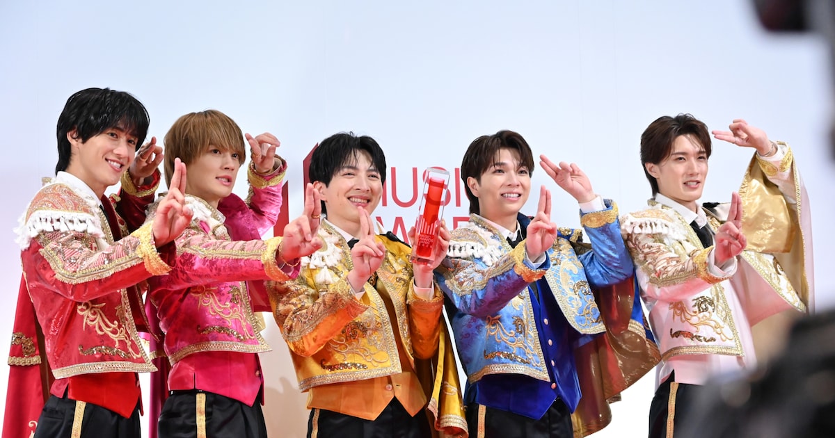 M!LK「MAJ」で5冠！吉田仁人「トロフィーに滅しても大丈夫でしょうか？」