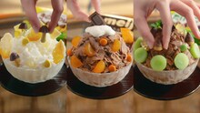 FRUITS ZIPPERがチョコかき氷はじめました、3都市でコラボカフェ開催