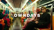 「OWNDAYS」新Web CM「色の地下鉄」編より。