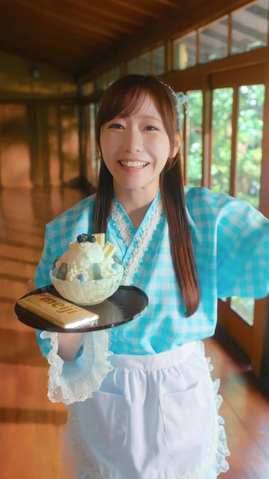 meiji♡FRUITS ZIPPER～チョコかき氷、はじめました！～ ＜真中まなver