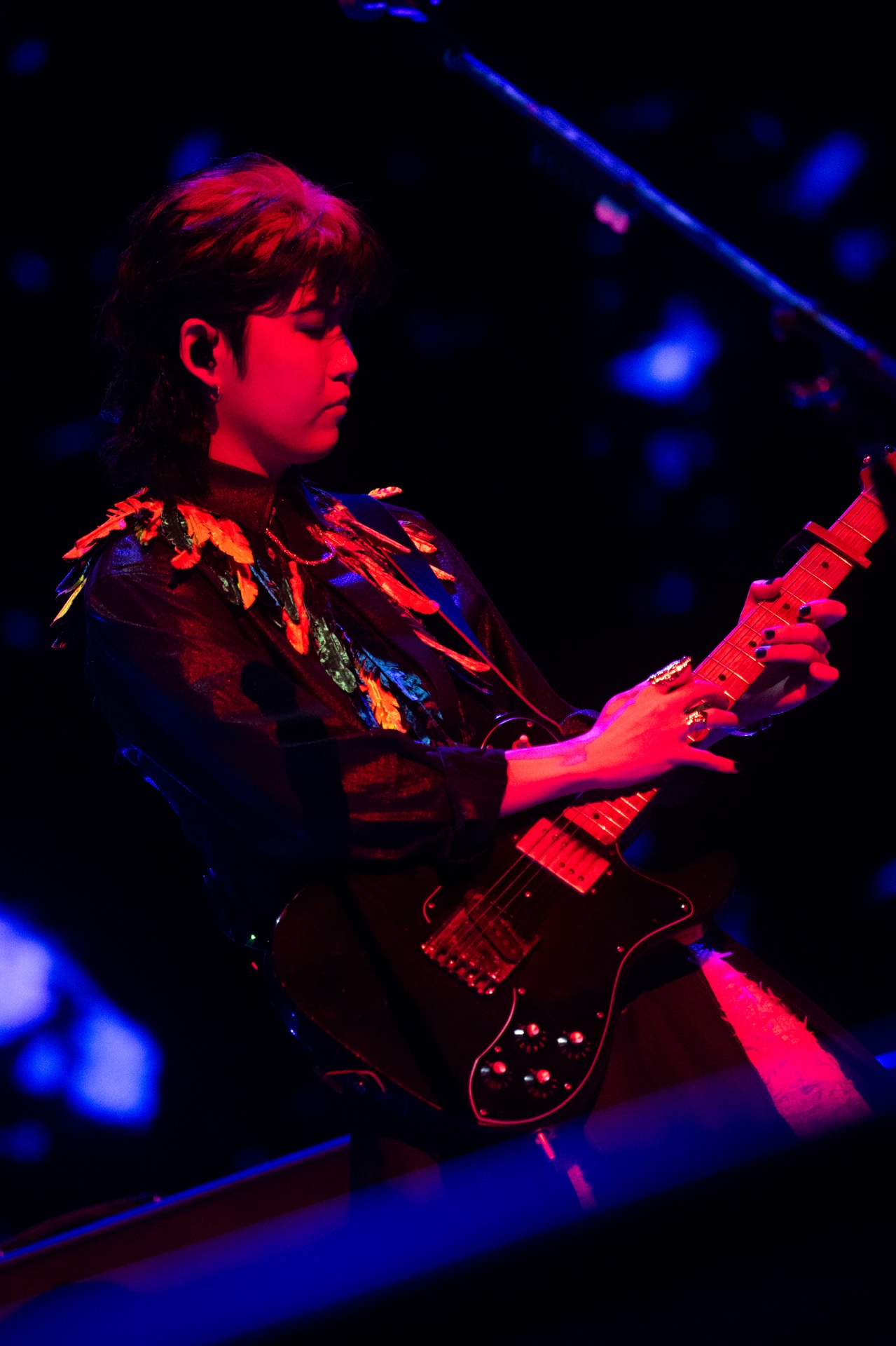 若井滉斗（G / Mrs. GREEN APPLE）（撮影：田中聖太郎写真事務所