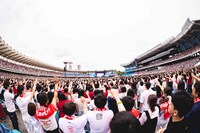 「SHISHAMO THE FINAL!!! ～Thanks for everything～ GOODBYE DAY」の様子。