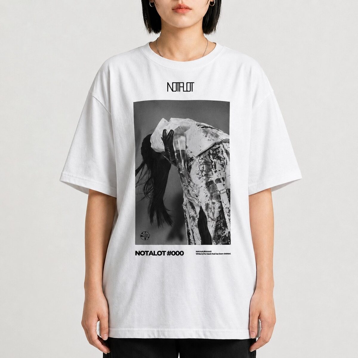 Nakamura Hakオンラインクラブ「NOT A LOT」入会特典Tシャツ [画像 