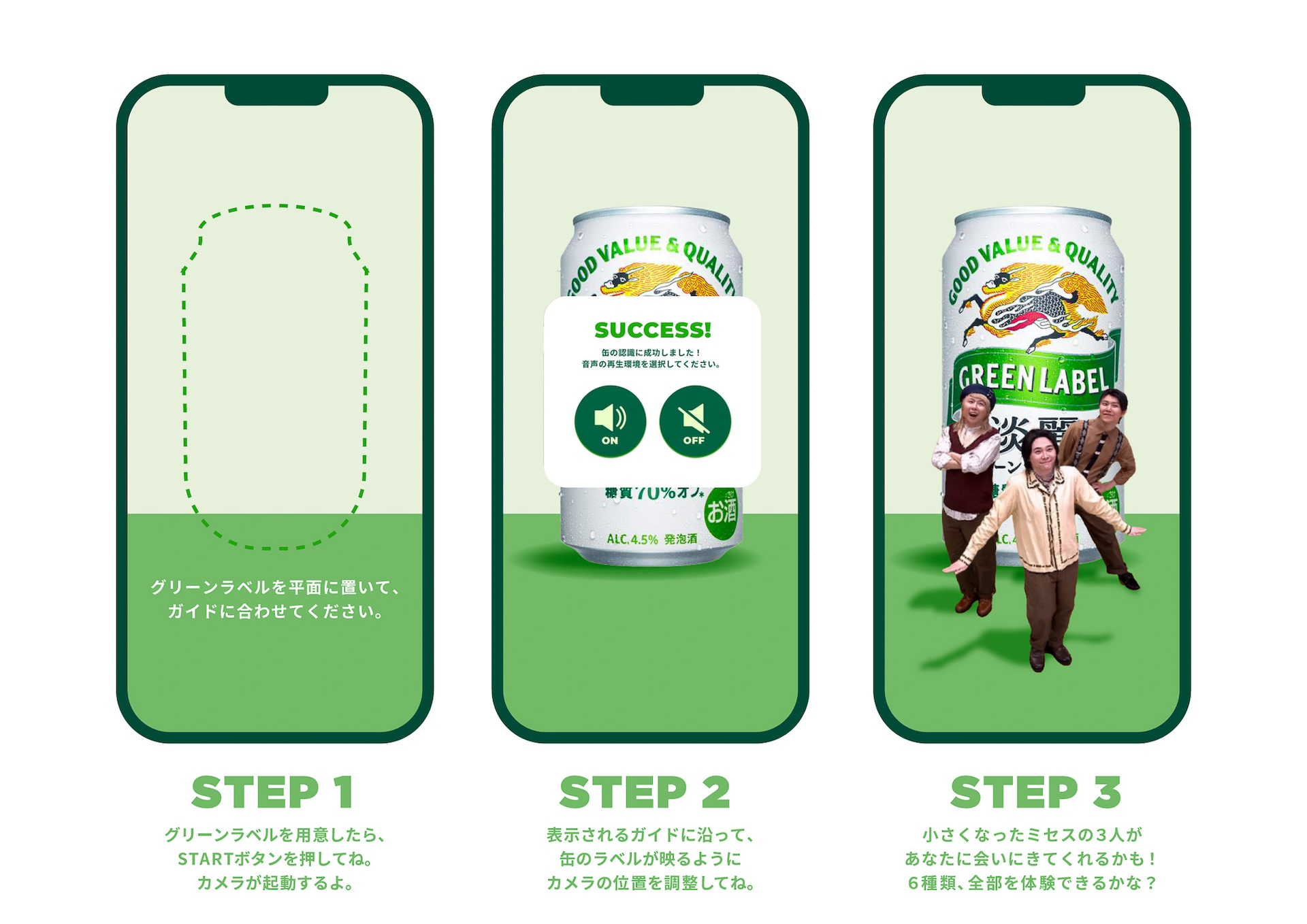 Mrs. Green Label Camera」登録ステップ [画像・動画ギャラリー 4/11