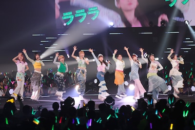 「BEYOOOOONDS CONCERT 2026 SPRING [HIGH! TENSION BEYOSCOOOOOPE]」の様子。