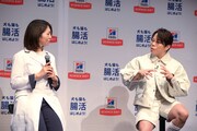 獣医師・長尾麻矢氏とのトークセッションの様子。