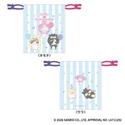 「ジグザグ×サンリオキャラクタァズCAFE」巾着