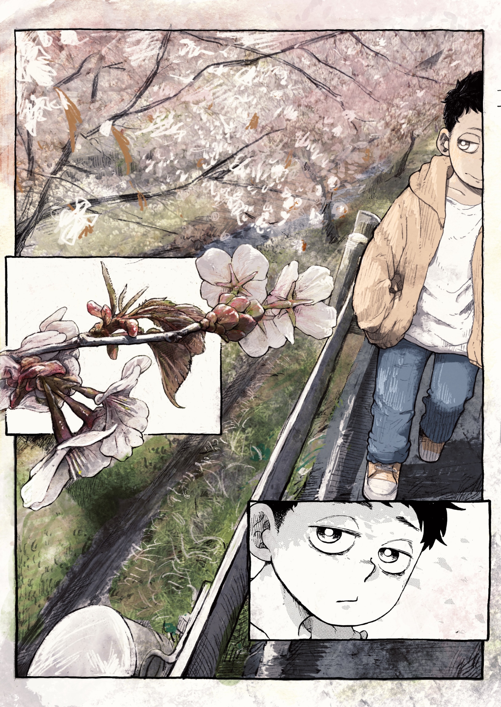 amazarashi×薄場圭コラボ、短編「僕とお父さんについて」秋字のその後描いたイラスト公開