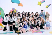 「沼にハマってきいてみた ～10代がハマる！Hearts2Hearts沼～」出演者の集合写真。©︎NHK
