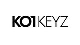 KO1KEYZのロゴ。 ©LAPONE ENTERTAINMENT