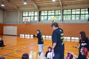 イエローカードを出されたヤママチミキ。