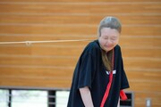 パンスト相撲中のキラ・メイ。