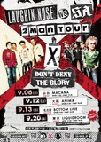 「LAUGHIN' NOSE vs SA 2MAN TOUR "DON'T DENY THE GLORY"」告知ビジュアル