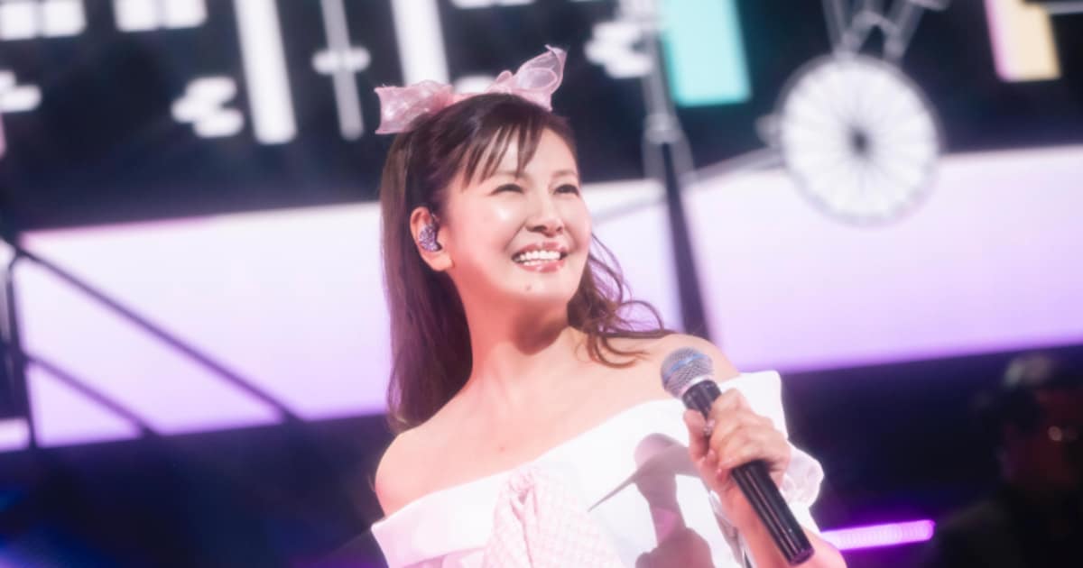 南野陽子デビュー40周年ツアー完結、満員の観客とたどったこれまでの軌跡