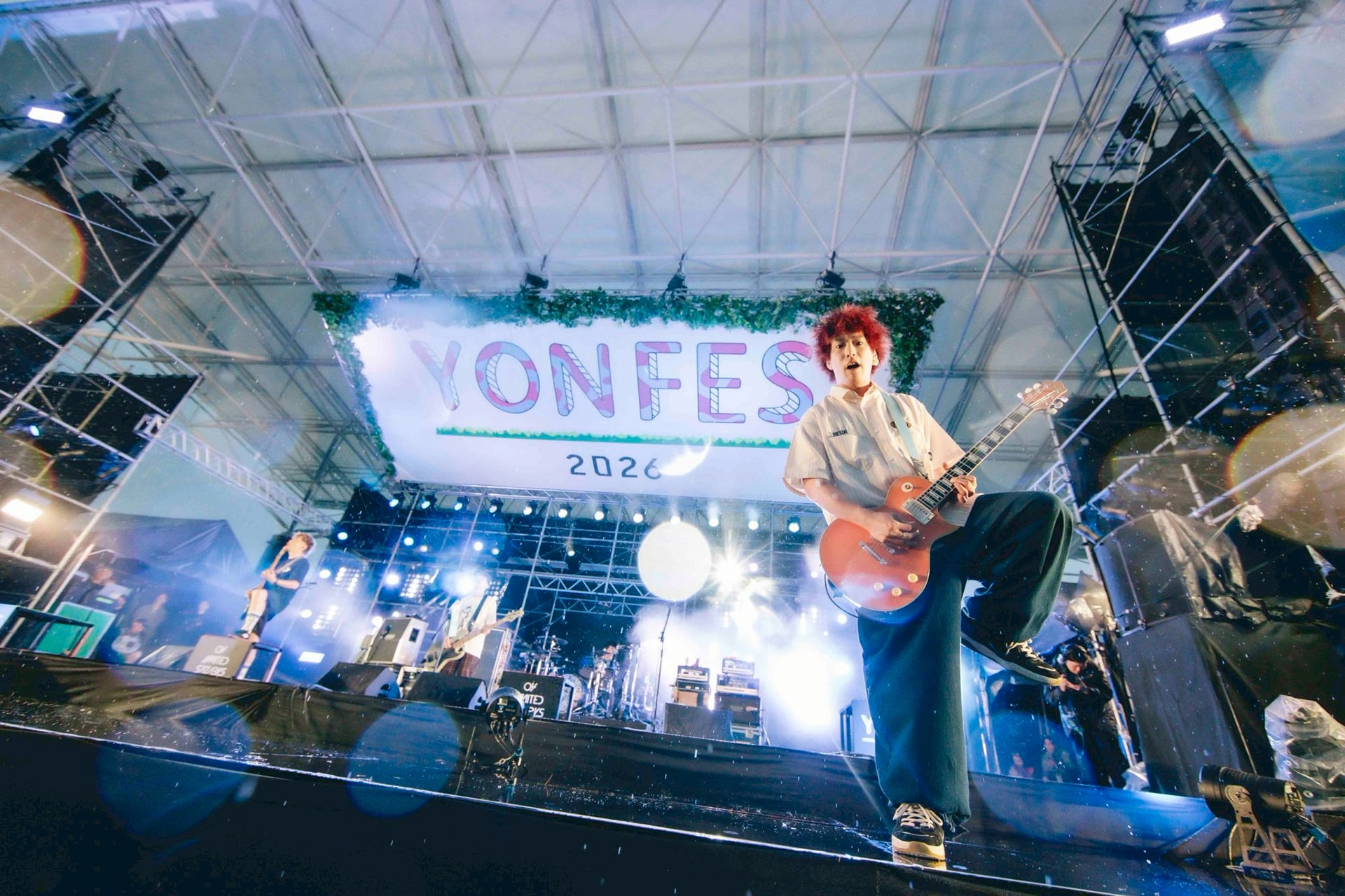 RYU-TA（G, Cho / 04 Limited Sazabys）（撮影：藤井拓） [画像