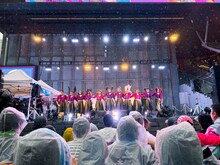歌舞伎町でフリーライブを行ったGANG PARADE。
