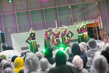 GANG PARADE歌舞伎町フリーライブの様子。