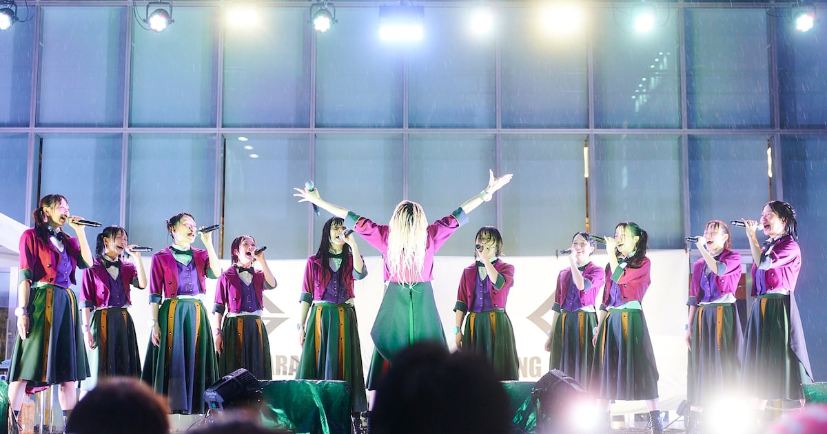 GANG PARADE、熱狂の大雨ビチョビチョ歌舞伎町フリーライブ 解散日を発表