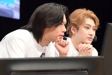 手前からリョウガ、ユーキ。