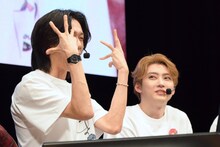 「見たことない画面エフェクト」に大興奮のリョウガ（超特急）。