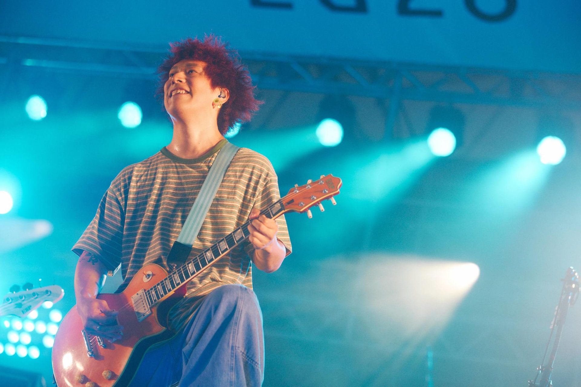 HIROKAZ（G / 04 Limited Sazabys）（撮影：日吉