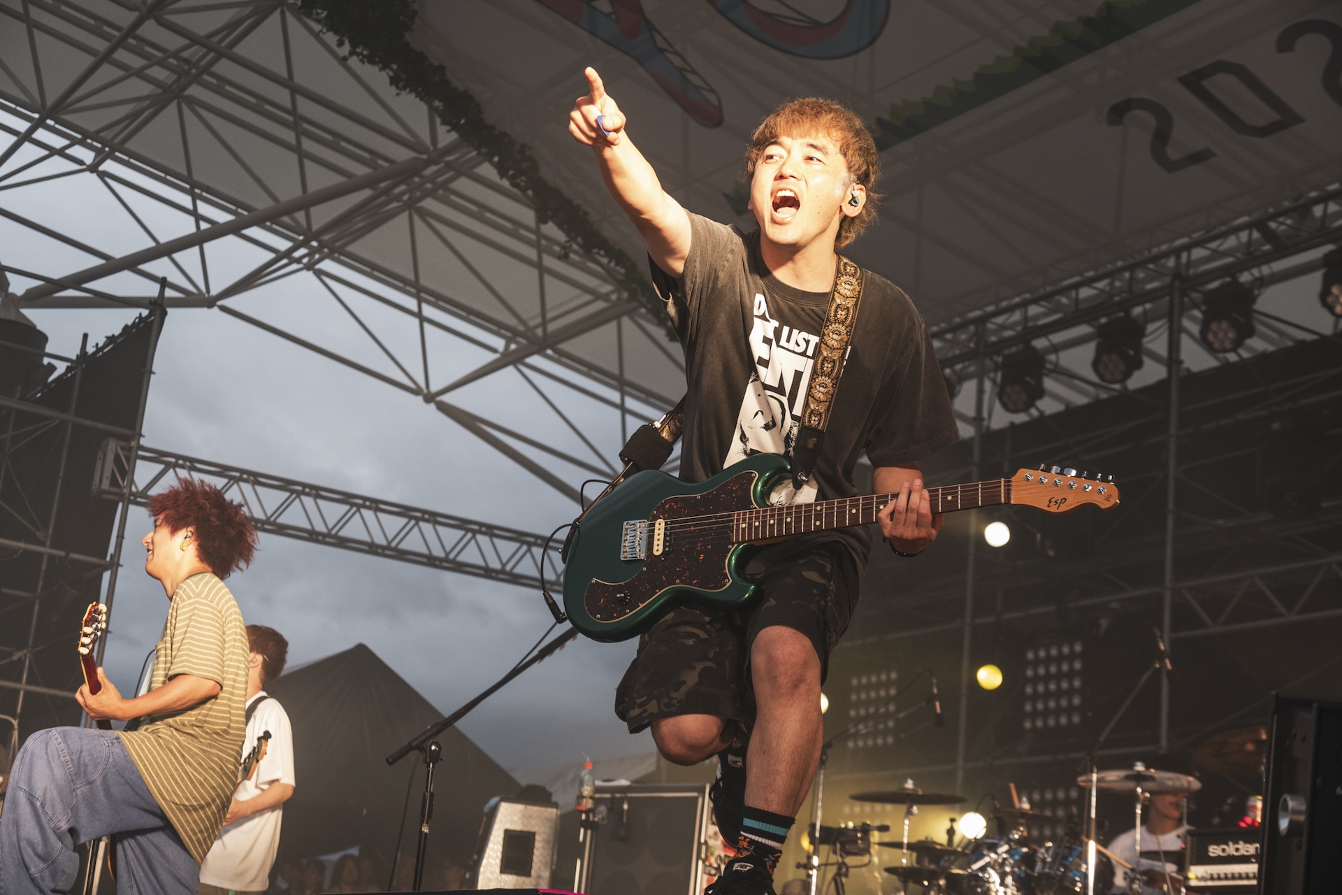 grassroots 一角　04 Limited Sazabys RYU-TA RYU-TA（G, Cho / 04 Limited Sazabys）（撮影：瀧本“JON”行秀