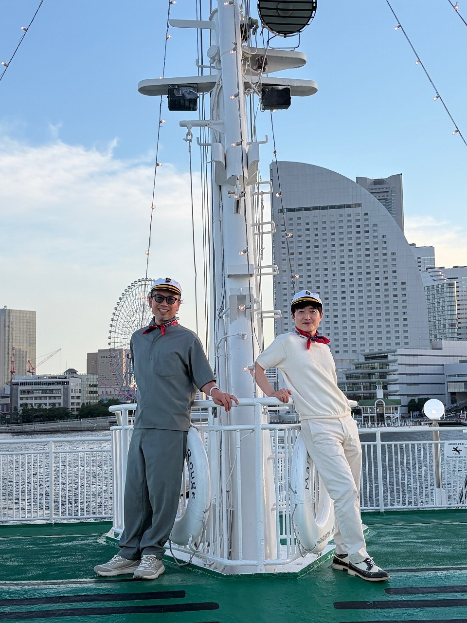 伊地知潔＆金澤ダイスケがクルージングイベント開催、横浜で味わう特別なひととき