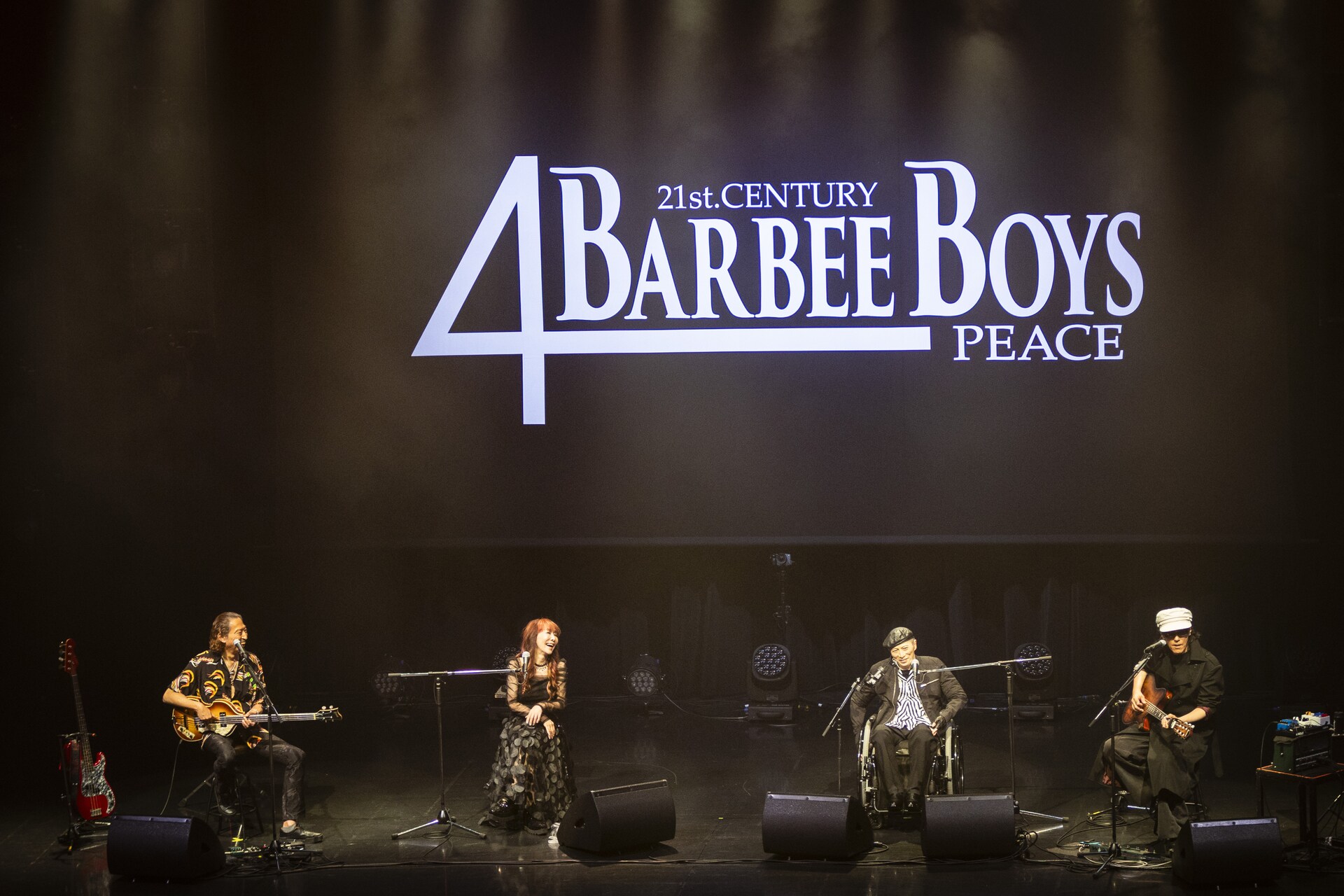 BARBEE BOYS 4PEACE「BB4P SHOW」の様子。（Photo by Mariko Miura