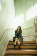 藤嶌果歩（日向坂46）1st写真集「果実の歩幅」Sony Music Shop限定版の裏表紙。©集英社／菊地泰久