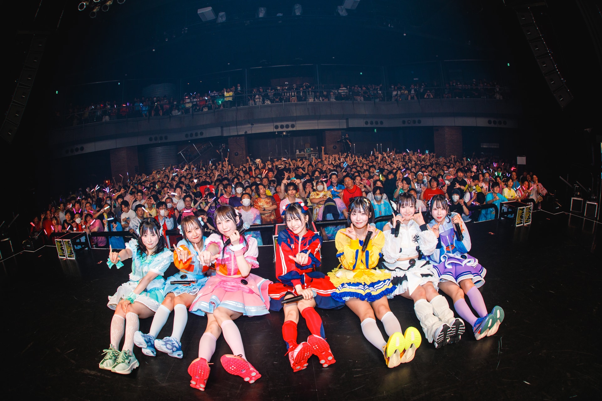 UtaGe!が満員のO-EASTで繰り広げた「燦宴」、目標のZepp DiverCity
