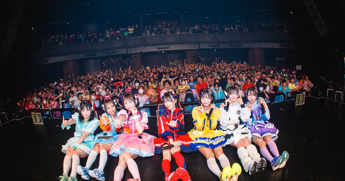 UtaGe!が満員のO-EASTで繰り広げた「燦宴」、目標のZepp DiverCityワンマン決定