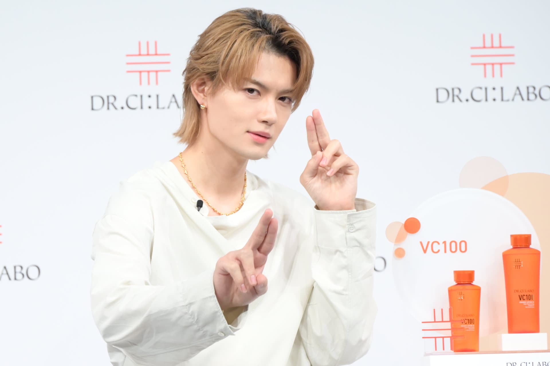 M!LK佐野勇斗「ドクターシーラボ」アンバサダー就任会見でイイじゃん×滅！×爆裂のフルコース！報道陣も思わず拍手