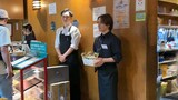 人生初バイトに挑む宇野昌磨。©TBS