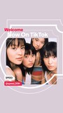 SPEEDのTikTok公式アカウントの告知ビジュアル。