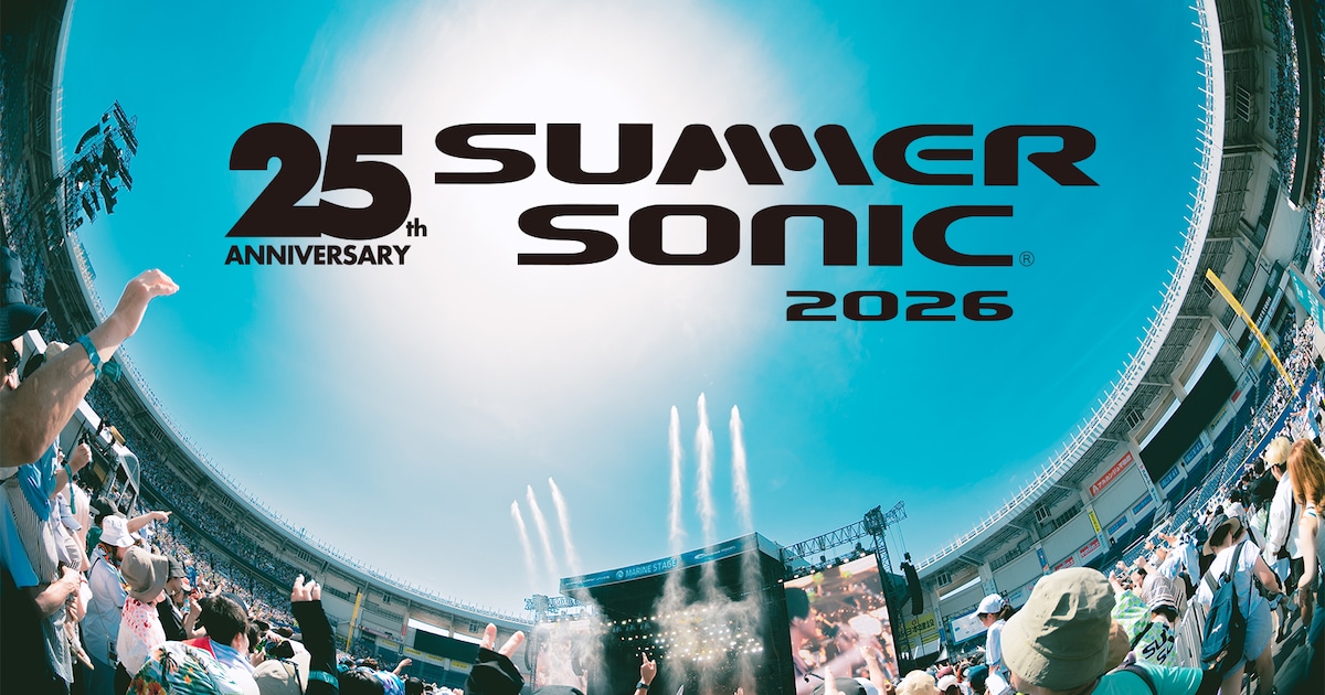 「SUMMER SONIC 2026」3日間生配信が決定