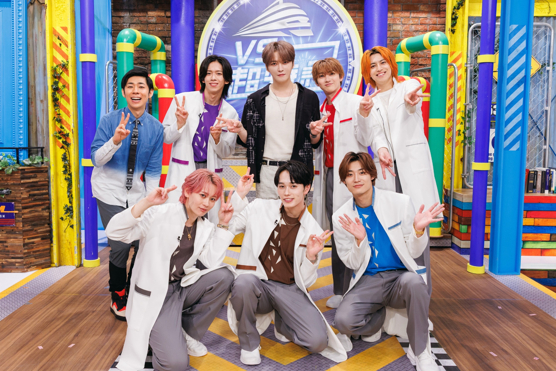 超特急がジェジュンと相撲勝負で遊ぶ、思わずハグしてしまう場面も