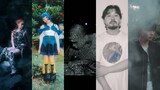 「月見ル君想フ pre.『blank/space/gap』」出演者。左から、NTsKi、北村蕗、vq、Daigos（D.A.N.）、SEKITOVA。