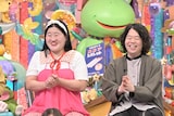 よしこ（ガンバレルーヤ）、草薙航基（宮下草薙）。©テレビ朝日