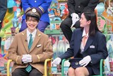 左から伊藤壮吾（SUPER★DRAGON）、市川紗椰。©テレビ朝日