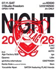SATOH「FLAG2026」アフターパーティにAOTO、agul、iga、Lillie、ODETRASH、Sion