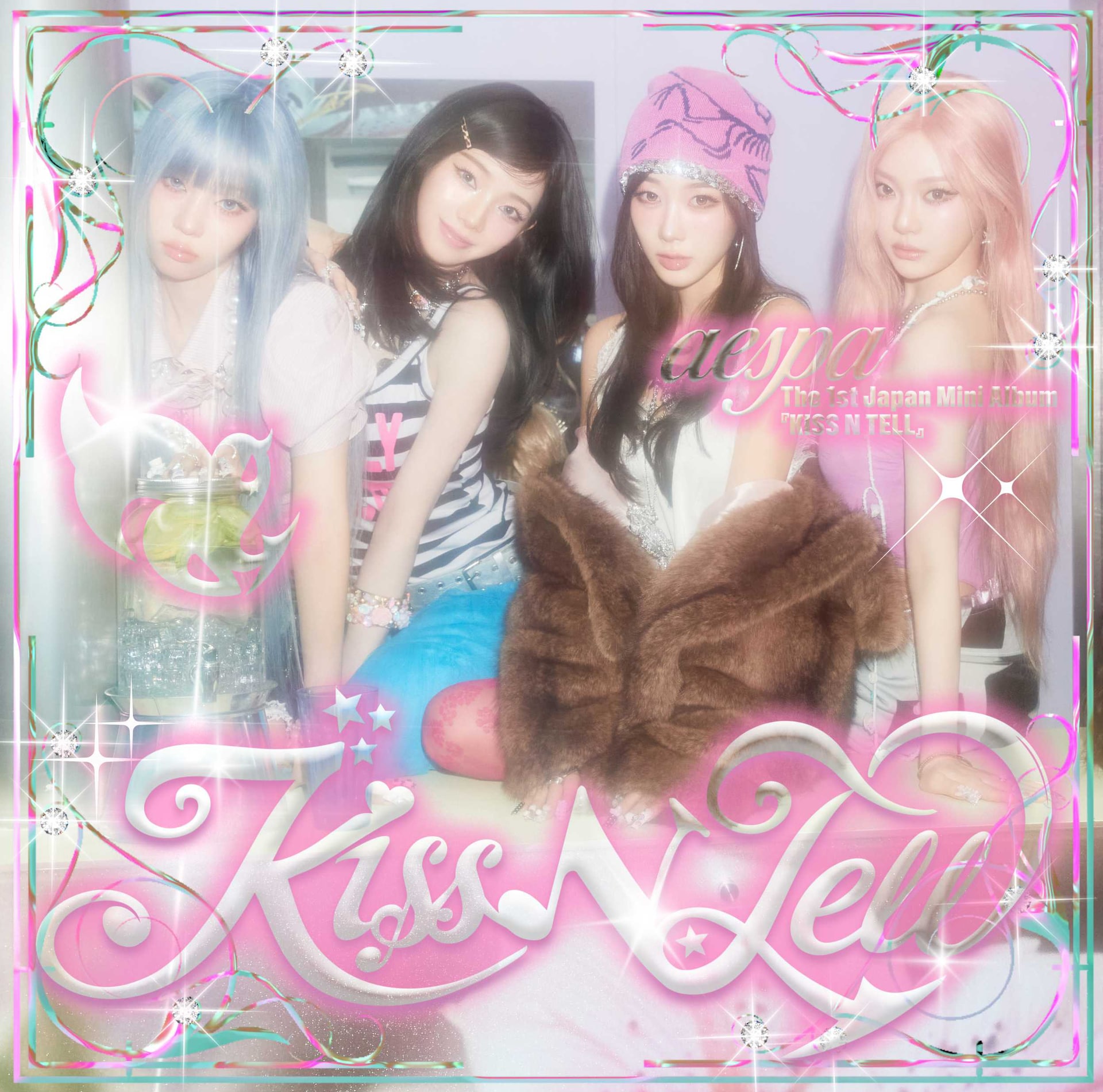 aespa KISS N TELL poster ver. ウィンター CD aespa kiss n tell ウィンター Poster ver.