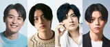 左から堀井新太、阿久根温世（ICEx）、久保田悠来、南雲奨馬