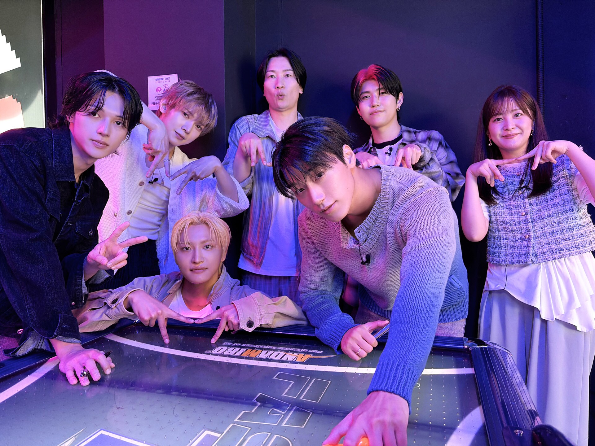 ミセス若井滉斗がATEEZとゲーセン対決！「M:ZINE」で韓国弾丸取材