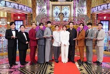 「Golden SixTONES」出演者の記念写真。©日本テレビ