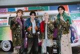 Aぇ! group。左から小島健、正門良規、末澤誠也、佐野晶哉。（Photo by Kosuke Ito）