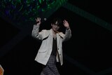 本日7月5日に行われたイベント「夏祭り特盛！～平成ソングしか勝たん、2026～」に登場し、「恋愛ルビの正しいふりかた」シーズン2を告知した岩橋玄樹。