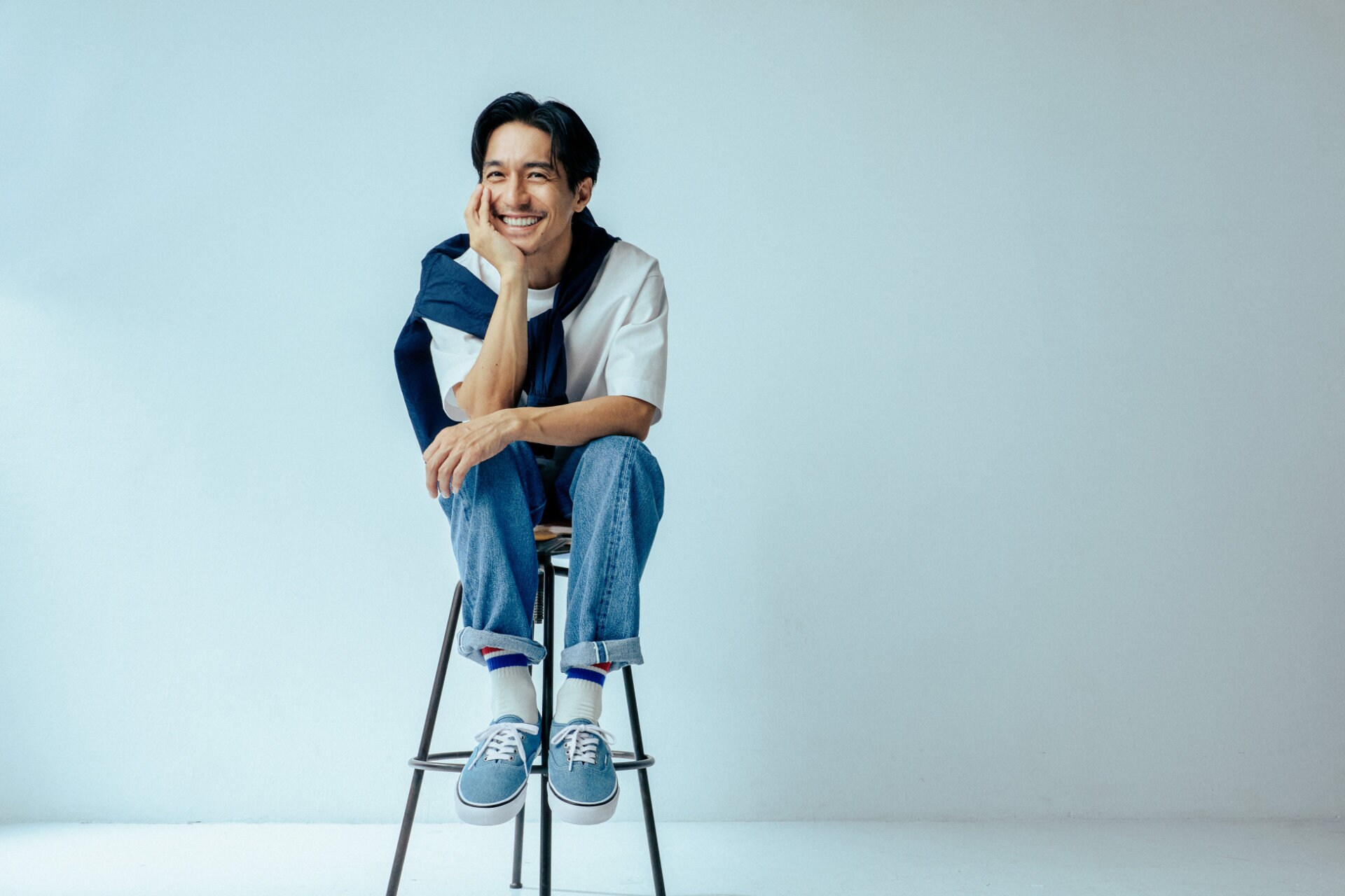 Vansサマーコレクション「Authentic - Denim Pack」を着用した錦戸亮